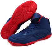 BKWHDAY Wrestling Shoes Boxing Boots for Men Youth Women Lightweight Breathable Non-Slip Cross Training Squats Bodybuilding Gym Blue