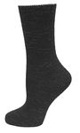 K. Bell Socks Women's Kbwf20h020-01 Sock, Black/White Marl, Shoe Size: 2-8 UK