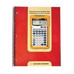 Calculated Industries 2140 Construction Master Pro Workbook/Study Guide | 4 Comprehensive Sections | Footings/Slabs/Walls | Framing | Practice Problems/Answers