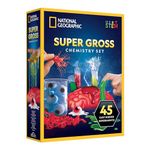 NATIONAL GEOGRAPHIC Gross Science Lab - 45 Gross Science Experiments for Kids, Dissect a Brain, Burst Blood Cells & More, STEM Science Kit for Kids Who Love Gross Experiments (Amazon Exclusive)