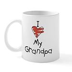 CafePress I Love My Grandpa Mug 11 