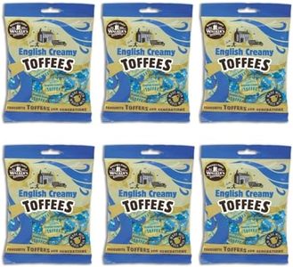 Walkers Nonsuch English Creamy Toffees, 5.3 oz. (Pack of 6)