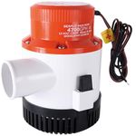 SEAFLO 01 Series 4700 GPH Bilge Pump – 12V, 2" Outlet, Marine Submersible Pump, Anti-Airlock Protection, Snap-Off Strainer Base, CE & RoHS Certified – 4-Year Warranty