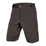 Endura Hummvee Mountain Bike Baggy Cycling Short II with Liner (Black, Large)