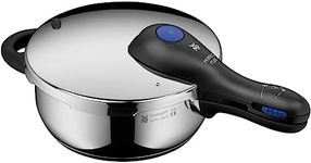 WMF Perfect Plus One Pot Pressure Cooker Induction 3 L, Pressure Cooker with Flame Protection, Large Cooking Signal, 2 Cooking Levels, Removable Lid Handle, One-Handed Cooking Step Controller,