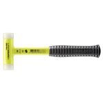 Halder 3377.130 Supercraft 20 Oz High Viz Dead Blow Hammer, Steel Handle, Safety Yellow