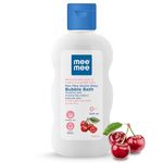 Mee Mee Foamy Baby Mild Bubble Bath 200ml (Pack of 1) With Cherry & Fruit Extracts | Tear-Free Formula | Moisturizes and Soothes baby's Skin | No Parabens | Infant Friendly Natural Head to Toe Baby Wash Dermatologically Tested | pH balanced | All skin types