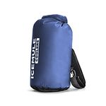 IceMule 20-Liter Marine Blue Soft Sided Cooler Bag, Waterproof & Buoyant