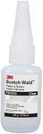 3M Scotch-Weld Plastic & Rubber Instant Adhesive PR1500, Clear, 20 Gram Bottle