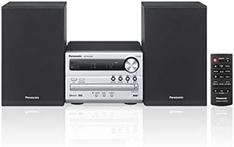 Panasonic Amplificatore digitale DAB+ SC-PM250BEGS I, lettore CD, radio FM e porta USB DAB+, funzione di spegnimento automatico, design vintage, versione francese