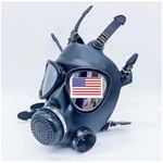 SafeGuardian Gas Mask Face Respirator CBRN Mask Israeli Military Grade Mask Survival & Tactical Gas Mask for Chemical Fumes, Particulates, and Smoke Protection, Military Grade Construction