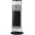 Pro Breeze® 2000W Ceramic Tower Fan Heater - Energy Saving Electric Heater with Automatic Oscillation Tip-Over Protection & 4 Heat Settings - Portable Tower Heater for Home & Office