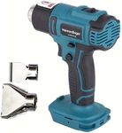 Portable Cordless Heat Gun for Makita 18V Battery with Dual Temperature Settings - Max 1202°F Hot Air Gun for Crafts, Shrink Tubing, and Vinyl Wrap Applications