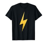 Minimalistic Design With Lightning Bolt Grunge T-Shirt