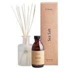 St. Eval Sea Salt - Scented Reed Diffuser Set - A Unique and Elegant Fusion of Fresh Marine Scents with Salty Accords and Floral Notes on a Bed of Musk - 150 ml