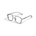 SAM AND MARSHALL BISHOP Eyeglasses I Computer Glasses I Light Weight Frames I Square Shape I Sheet Metal Frames I Prescription Friendly I Men & Women