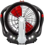 Yamaha Seascooter SeaJet- Underwater Dive SeaScooter, Quick and Powerful Rotor with 3 Speed Control, Compact & Easy to use, Black/Red (YME22320)