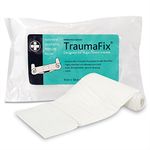 Reliance Medical Traumafix Sterile Dressing Pad, High Absorbency, Ideal for Trauma Care and Major Bleed Trauma, Single Unit, 18 x 10 cm