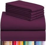 LuxClub 6 PC Queen Sheet Set, Breat