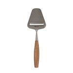 Boska cheese slicer Oslo+, cheese slicer, stainless steel, oak wood, silver color, brown