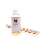 IRIS, Home Fragrance, IRIS Lavender Reed Diffuser Refill, Lavender Scent, Toxin-Free, Fine-Living Fragrance, Aromachology, Mood Enhancer, Made in India - 1 Unit of 100ml Fragrance Diffuser Oil.