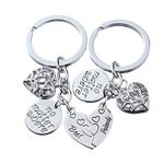 A&T Designs Friend Key Rings