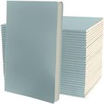 Simply Genius A5 Dotted Notebooks for Work, Travel, Business, College & More - Softcover Journals for Writing - Grid Notebook for Men & Women - Size 8.2" x 5.5" - 92 pages (Light Blue, 30 pack)