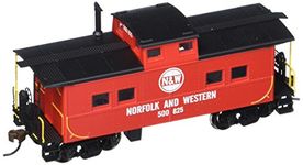 Bachmann 16817 Norfolk & Western Red #500825 Northeast Steel Caboose (HO Scale Train) Accessories