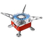 Gadget Deals- camping gas stove - Outdoor Stove | camping stove - 2800W- Ultra Light Folding Picnic Cooking Gas Burners Folding Stove With Storage Bag - Emergencey stove