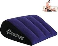 COSWE Wedge-Shaped Pillow, Inflatable Triangle Lumbar Pillow, Inflatable Posture Pillow, Suitable for Various Postures (Wedge-Shaped)