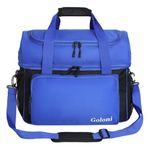 Goloni Bowling Ball Bag, 2 Balls Bowling Bag with Ball Holder - Fits Bowling Shoes Up to Mens Size 16 and Accessories