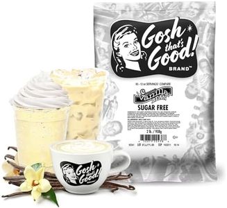 Gosh That’s Good! Sugar-Free Creamy Vanilla Bean Flavor – 2 lb –Low-Calorie, Lactose-Free