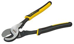 Stanley Max Steel Cable Cutters 215MM 0 89 874, Black/Yellow