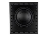 Monolith M-IWSUB8 8in in-Wall Subwoofer | Passive, Magnetic, Paintable Grille, Easy Install, Adds Powerful Bass to Your in Wall or in Ceiling Home Theater System, Black