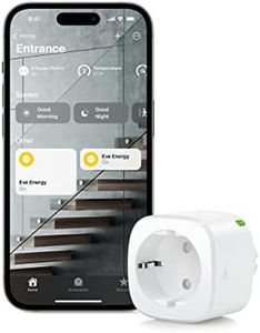 Eve Energy (Matter) - Presa Intelligente, App e Controllo Vocale, Matter Tramite Thread, Funziona con Apple Home, Alexa, Google Home, SmartThings, Richiede un Thread Border Router