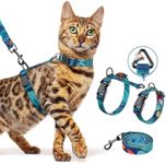 Halypet Cat Harness and Leash Set, 