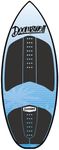 Doomswell Nitro Wakesurf Board – 4'6" Skim Wakesurf Board for Beginner & Intermediate Wake Surfing | Low Rocker, Single Fin, Compression-Molded High-Performance Design