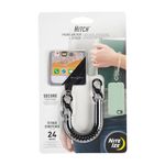 Nite Ize Hitch Plus Tether - Universal Phone Case Anchor and Tether for Drop Protection - Black Tether