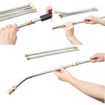 Pressure Washer Extension Rod – Stainless Steel Spray Wand with 1/4" Quick Connector for Car & Garden Cleaning 20inch