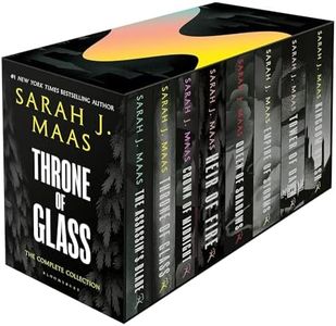 The Complete Throne of Glass Collection Full Series Set By Sarah J. Maas_Best Selling Book (2021)