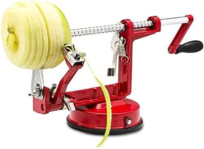 Aiwoodjw 1pc 3 in 1 Stainless Steel Apple Peeler and Corer Fruit Cutter Slicer Kitchen Tool Set