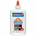 Elmer's Liquid School Glue, Washable, 7.625 Ounces, 6 Count - Great for Making Slime
