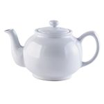 Price & Kensington White 6cup Teapot