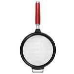 KitchenAid Sieve, Mesh Strainer, Medium 17.5 cm, Empire Red