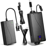 ttmagic Battery Pack for Reclining Furniture with Charger, 2500mAh Universal Wireless Recliner Battery Pack Rechargeable with LED Display for Power Sofa, Electric Couch, Lift Chair, 2-Pin Connection