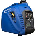 Westinghouse iGen2500c Super Quiet & Lightweight Portable Inverter Generator, 2500 Peak Watts & 2200 Rated Watts, Gas Powered, CO Sensor, Parallel Capable, Long Run Time