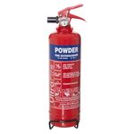 UltraFire 1kg Powder Fire Extinguisher - Car, Taxi, Caravan, Camping, Boat - Kitemarked EN3