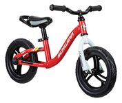 Schwinn Koen Boys Bike for Toddlers and Kids, 12-Inch Balance Bike, Red