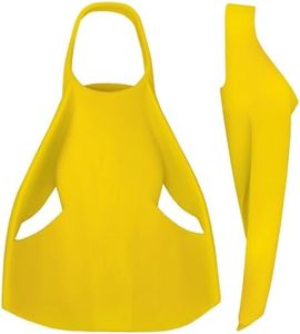 FINIS Edge Swim Fins for Men & Women - 100% Silicone Training Fins - Build Leg Strength & Endurance - Medium/Large