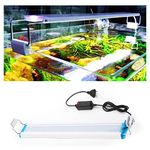 Petzlifeworld LA Series Ultra Thin Grass Frame Aquarium Light (LA 50 | 15 W | 50-60CM)